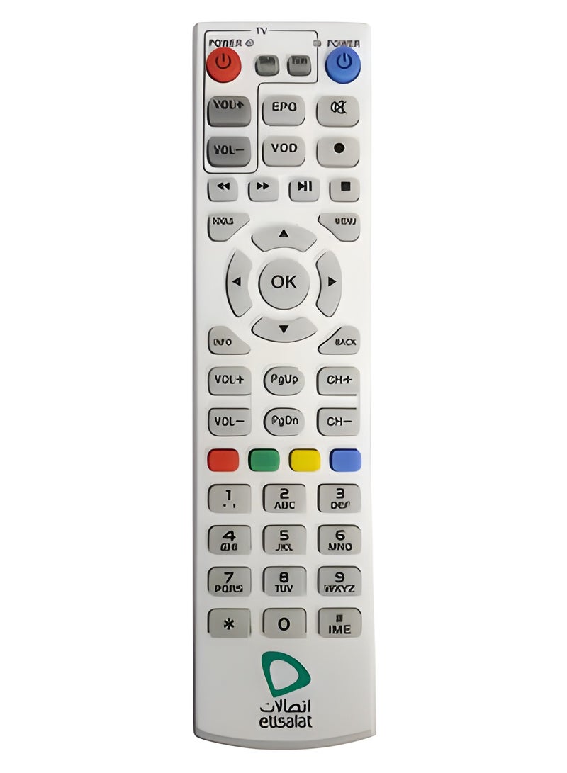 etisalat TRSALETA Compatible Elife Etisalat Remote Control For Receiver Universal