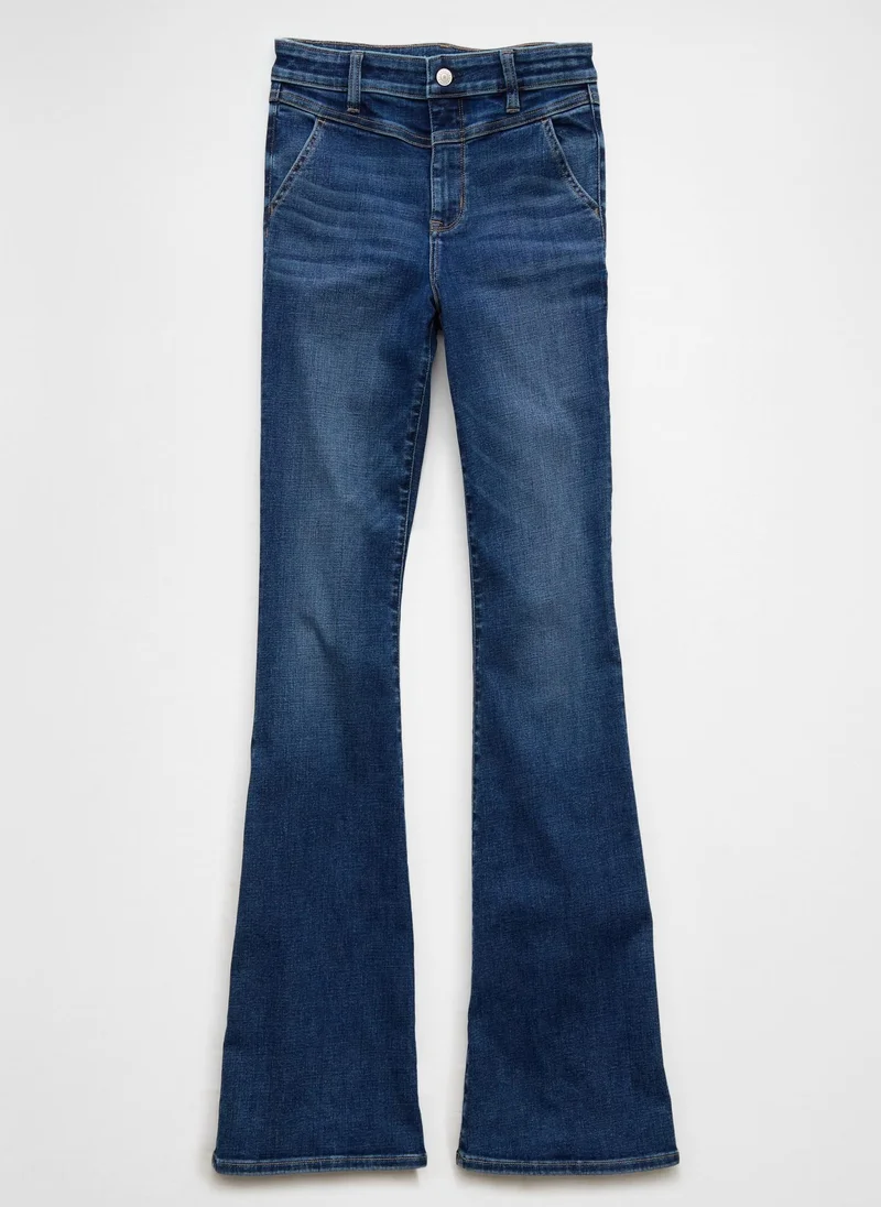 American Eagle Super High-Rise Flare Jeans