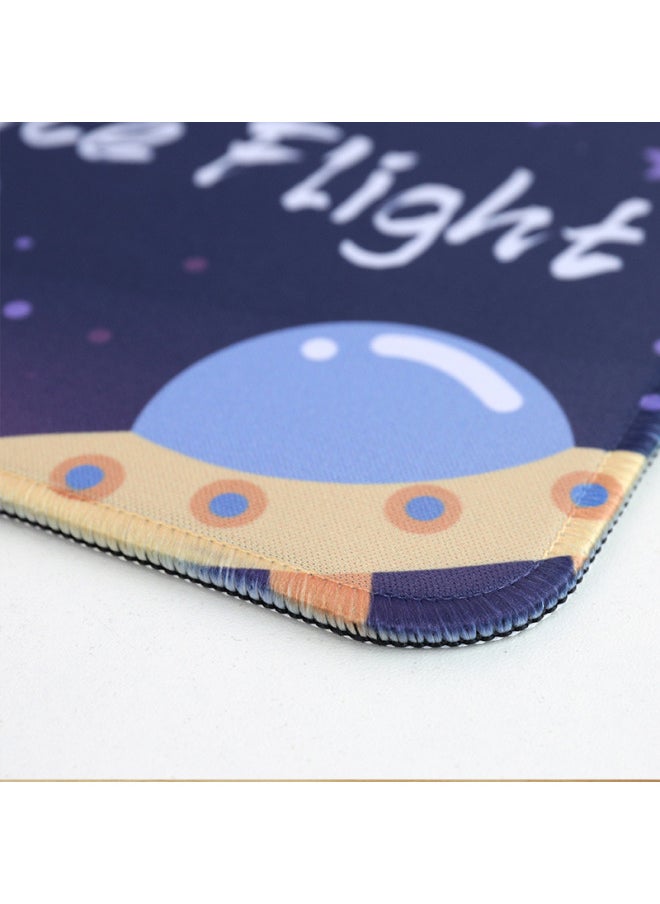 Generic - Crayon Small Mouse Pad Oversized Wrist Pad Cute Cartoon Anime Keyboard Pad Lock Edge Thickened Table Pad Custom Factory-Color:800x300mm 4mm-Pattern:lbxx60 - Image 1