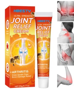HBESTY Bee Venom Relief Cream, Joint & Muscle Soothing Bee Venom Cream, Bee Venom Gel  - Image 1