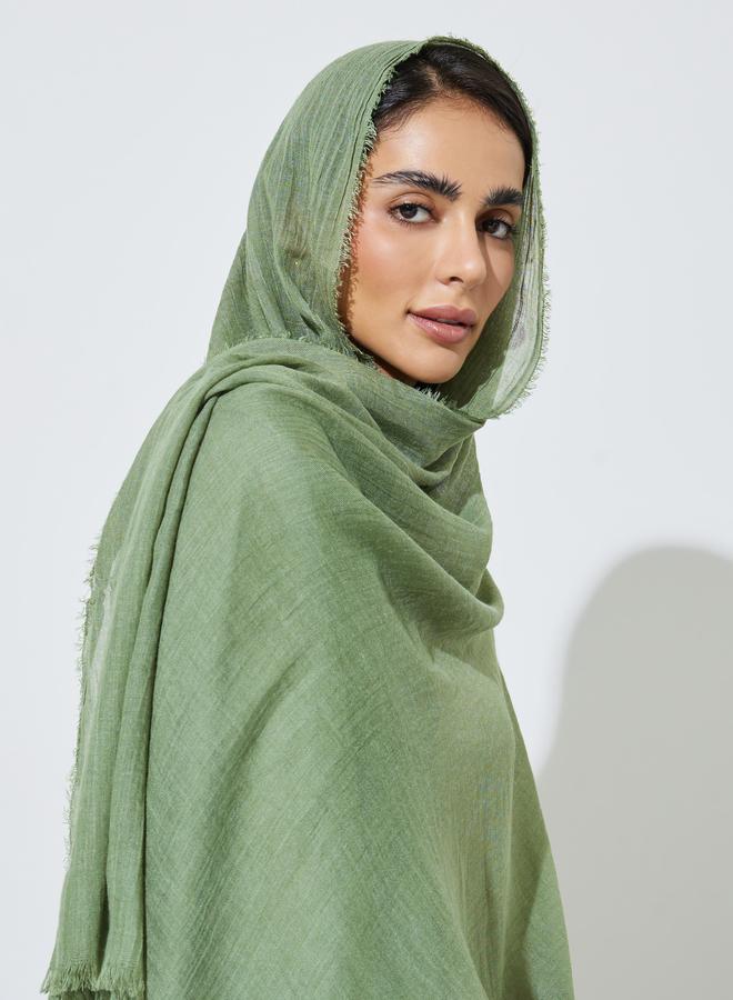 Cotton Like Fabric Slight Texture Hijab