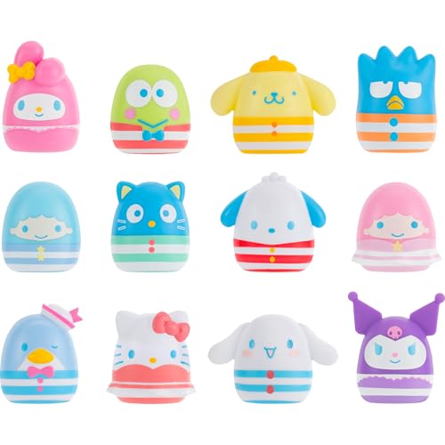Squish-a-longs Squishalongs Hello Kitty and Friends Pool Party MiniSquish Accessory 12Pack - Image 5