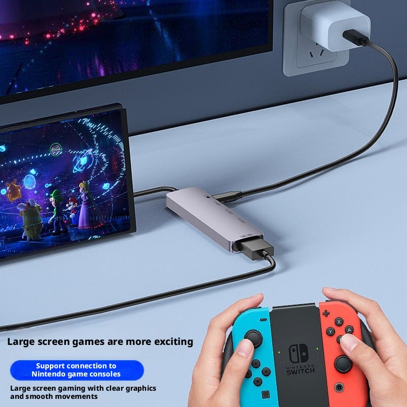 محور USB-C 5 في 1 مع HDMI 4K60Hz و USB 3.0 و Type-C - Image 3