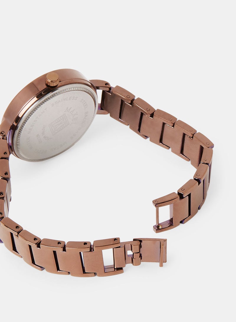 Maxel ساعة يد أنالوج ريترو MX365 - 28 مم - Image 3