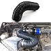 AotoKoop 25 inch Universal Cold Air Intake Pipe Flexible 63mm ID Intake Hose Adjustable 10 to 40 Length for Custom Performance Air Systems - Image 2