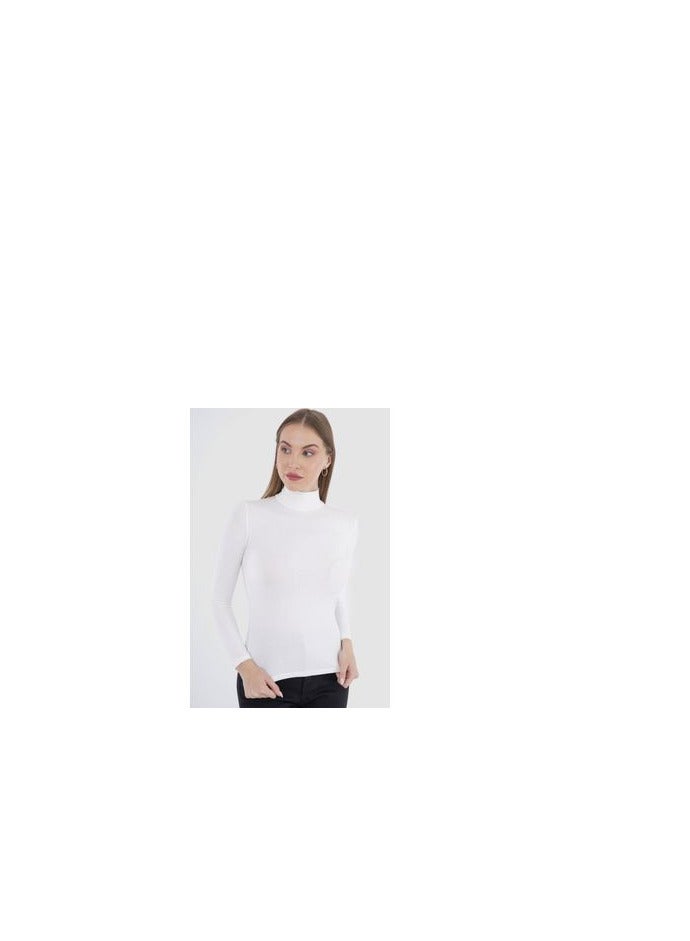 Women's Lolita Neck Bodysuit - Soft and stretchy Lycra fabric for undergarment  - Image 3