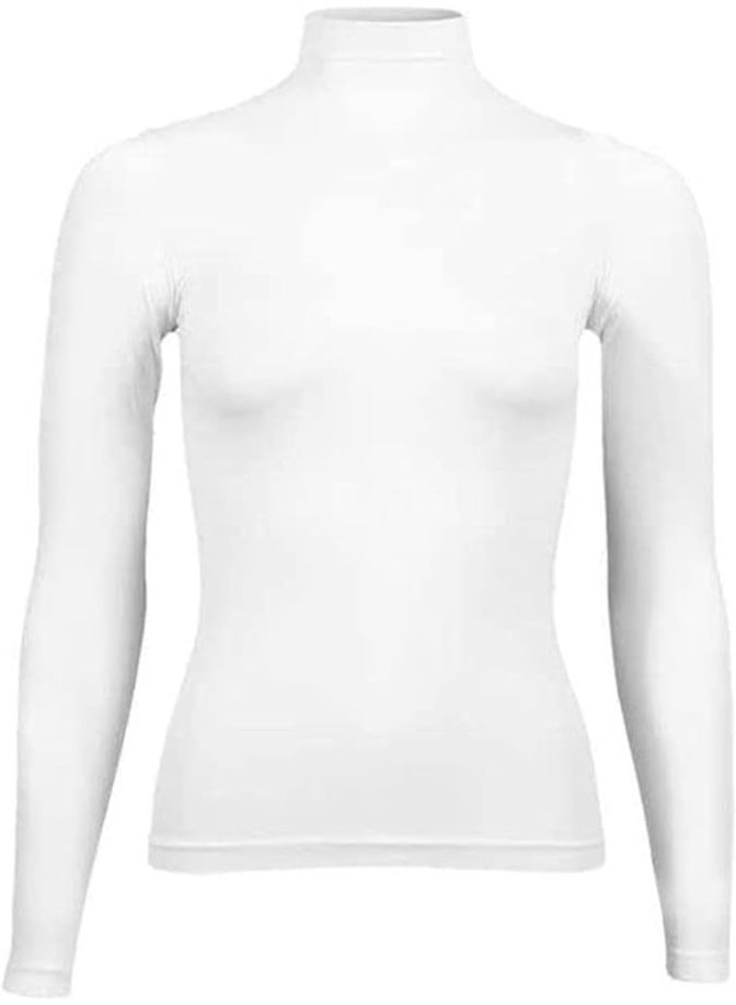 Women's Lolita High  Neck Bodysuit - Soft and stretchy Lycra fabric for undergarment - Image 2