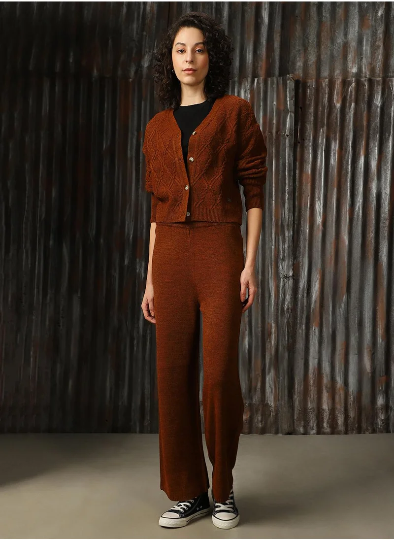 هاي ستار Women Brown Co-ord