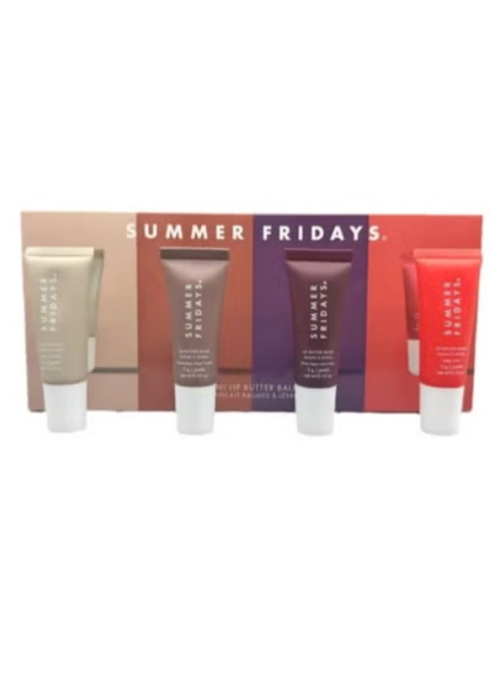 SUMMER FRIDAYS مجموعة أحمر شفاه صيفية صغيرة محدودة 5 جرام * 4 قطع - Image 5