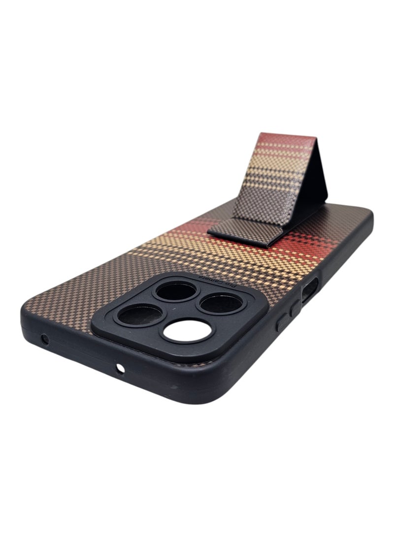 غطاء حماية خلفي مع مسكة لهاتف هونر X7c - Image 4