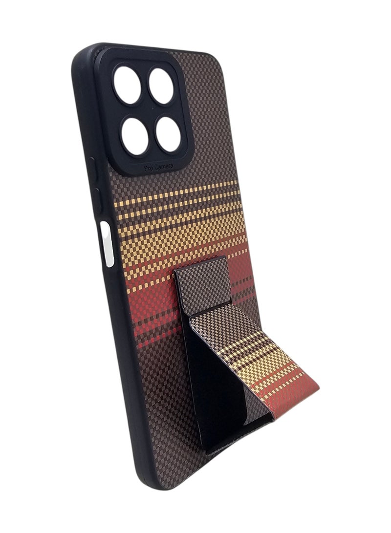 غطاء حماية خلفي مع مسكة لهاتف هونر X7c - Image 2