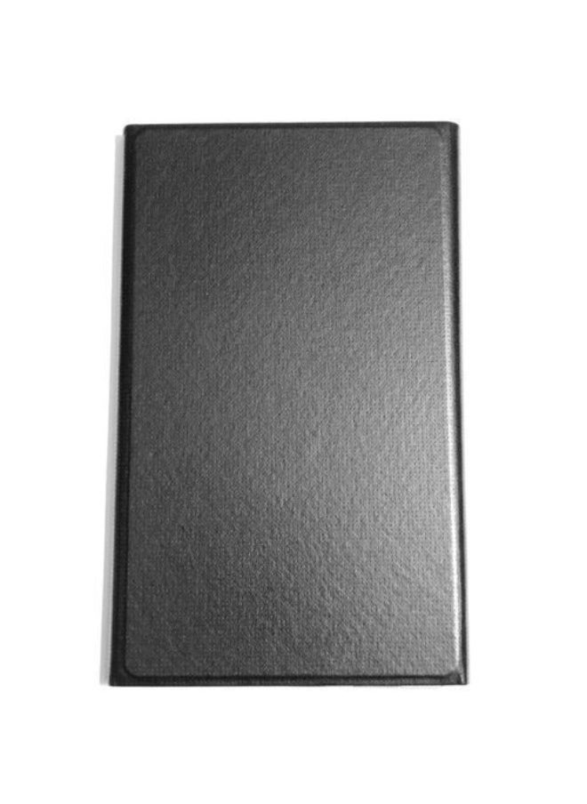 Generic - Leather Book Cover Case For Samsung Tab S7 Plus 12.4 - Black - Image 1