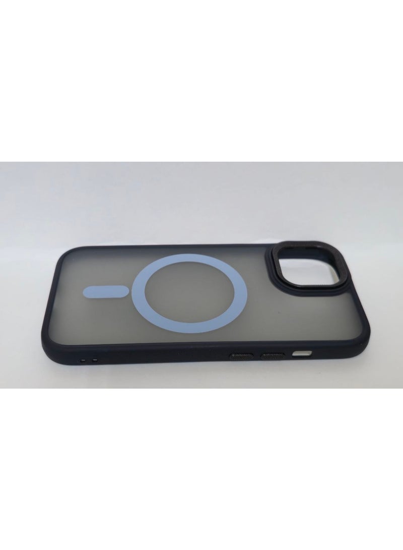 غطاء MagSafe الخلفي متوافق مع هواتف أايفون13/14، مقاوم للصدمات والخدوش، الخيار الأمثل للأناقة. - Image 4