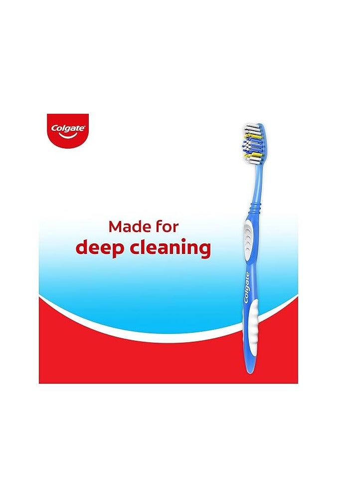 Colgate Extra Clean Toothbrush, Full Head, Soft (6 Count) - Image 5