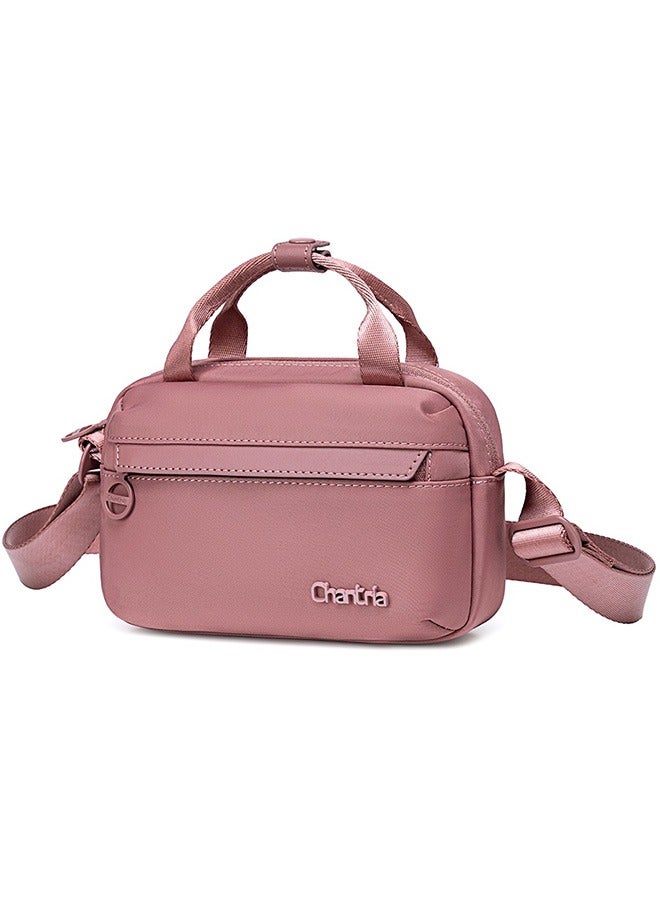 Chantria CB00771 Mini Handbag Shoulder Women's Crossbody Fashion Trendy for Travel Dailyuse Bag - Nostalgia Rose  - Image 1