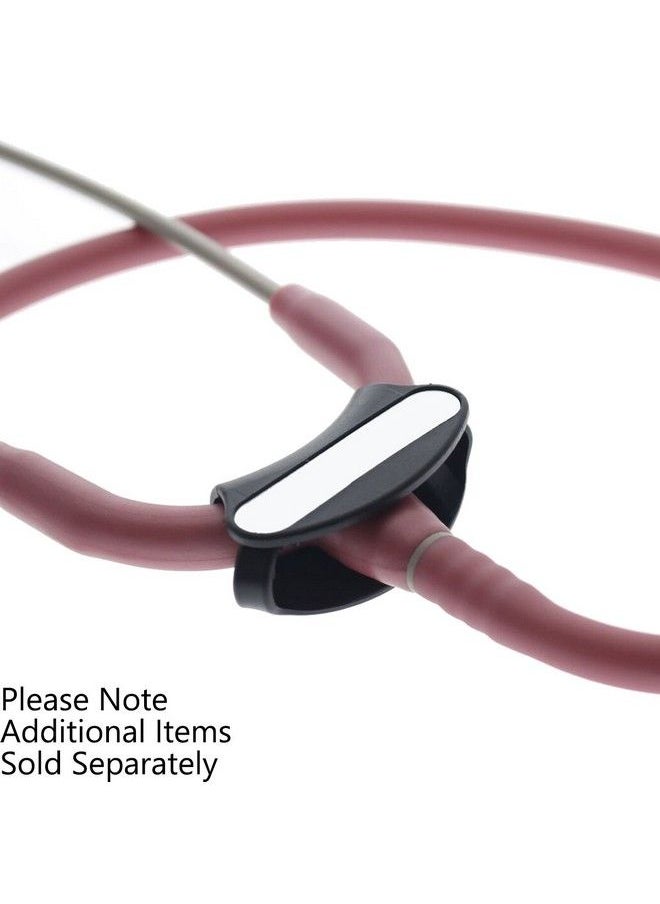 Specialist ID 2 Pack Yoke Stethoscope Id Tag For Cardio Steth Sizes Blank With Write On Surface For Customizing And Personalizing (Compatible With Cardio Cardiology) By Specialist Id (Black)  - Image 4