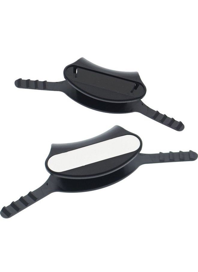 2 Pack Yoke Stethoscope Id Tag For Cardio Steth Sizes Blank With Write On Surface For Customizing And Personalizing (Compatible With Cardio Cardiology) By Specialist Id (Black)