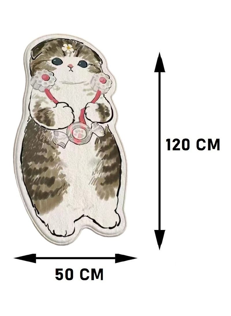 هاي هومي سجادة أرضية على شكل قطة كارتون - Image 3