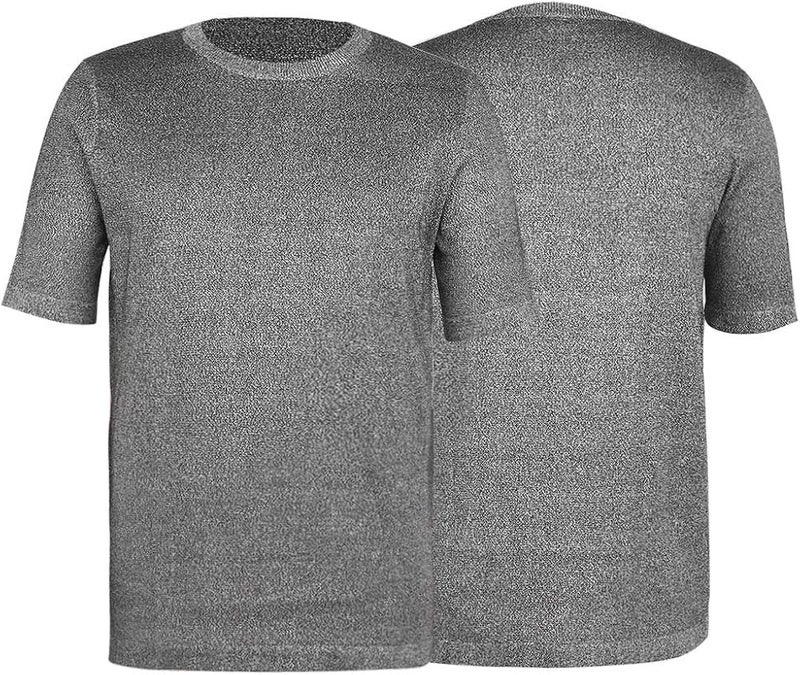 woobles Cut Resistant Clothing Clothes Stab Proof T shirt Safety Protection Round Neck Top Level 5 Protective T shirt for Workers - Image 4