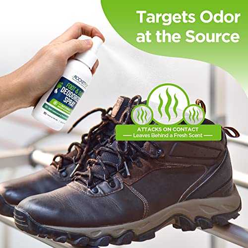 Rocket Pure Natural Foot and Shoe Deodorizer Spray, Deodorant and Odor Eliminator for Smelly Feet, Smell Remover, Formulated with Essential Oils, Made in the USA, Cedar, 4 fl oz - Image 4