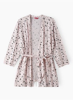 Lacy Dreams COTTON SLUB JERSEY ROBE  - Image 1