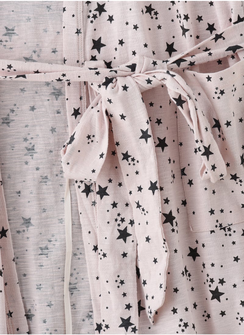 Lacy Dreams COTTON SLUB JERSEY ROBE  - Image 3