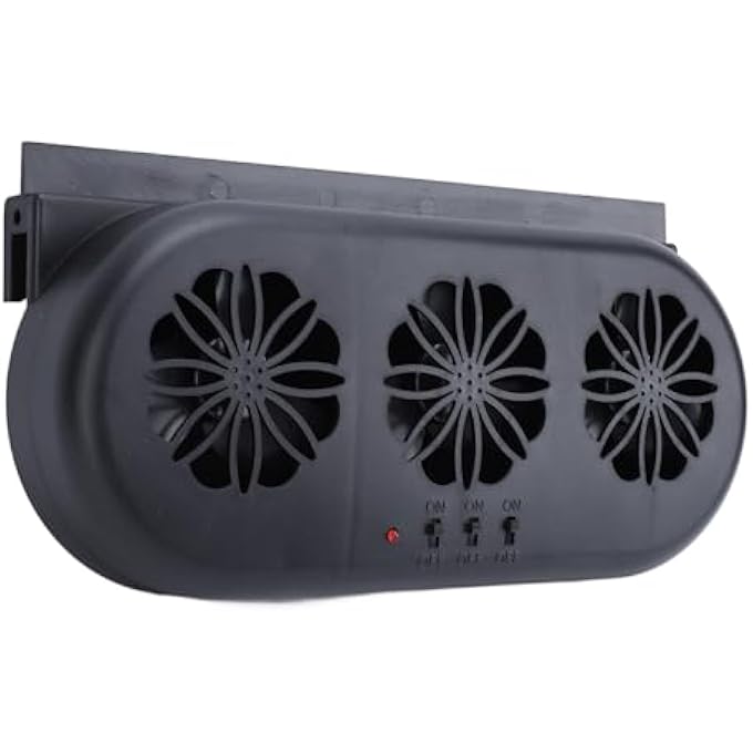 Generic Car Vent Cooling Fan, Portable SUV Window Cooler 3 Outlet USB ...