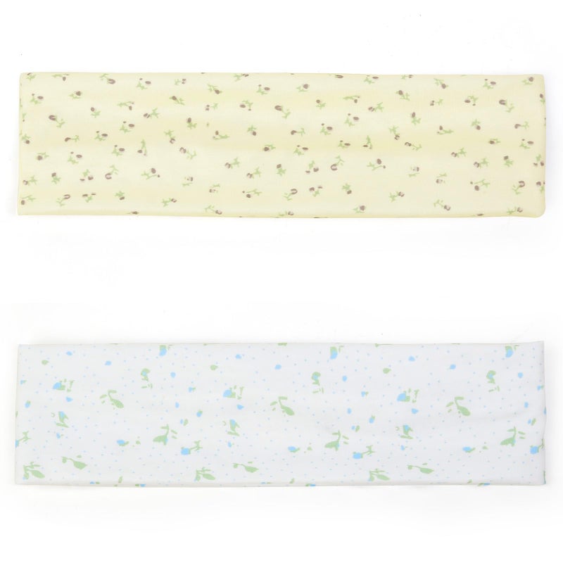 TERSE Fashion Women's Headbands for Short Hair Non Slip Elastic Floral Hairbands, Soft Fabric 2 Inches Thick Stripe Head Bands for Girls, Valentine's Day Heart Headbands - Image 4