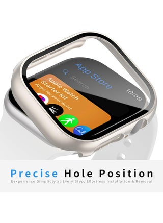 6 Pack For Apple Watch Series 11/10 46mm Case with Tempered Glass Screen Protector, Slim Guard Bumper Full Coverage Hard PC Protective Case HD Ultra-Thin Cover For iWatch 11/10 46mm Accessories - view 5