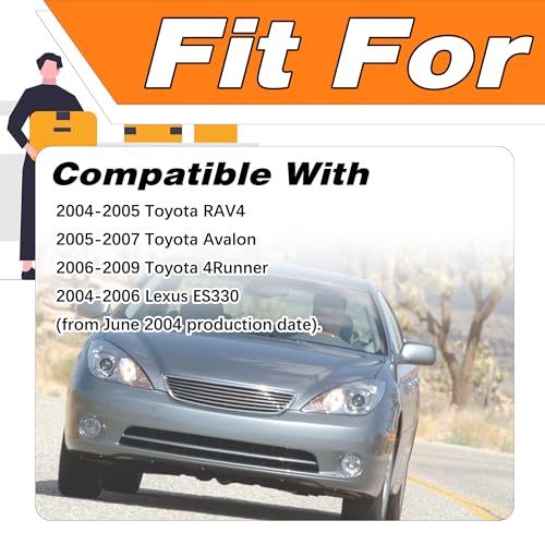 LEVANLIGHT Fog Lights Assembly Compatible With 04-05 Toyota Rav4/ 05-07 Toyota Avalon/ 06-09 Toyota 4 Runner/ 05-06 Lexus ES330 OEM Replacement Fog Lamps (2004-2005 RAV4) - Image 3