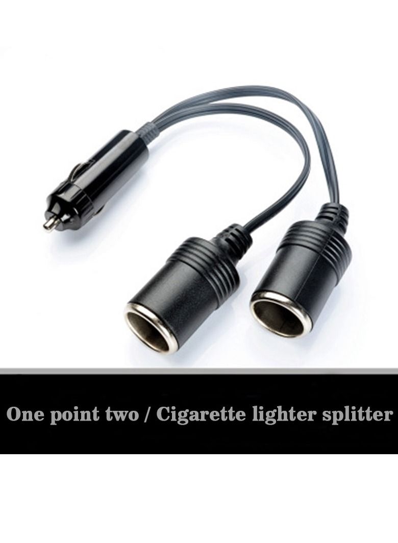 Generic Car Motorcycle Cigarette Lighter Plug Adapter Three-Way Socket Splitter 1 to 2 Car Cigarette Lighter Plug 12 V/24 V  - Image 4