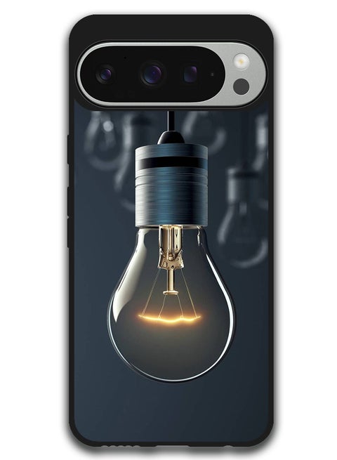 Protective Case Anti Scratch Shock Proof Bumper Cover For Google Pixel 9 Pro XL Light Bulb