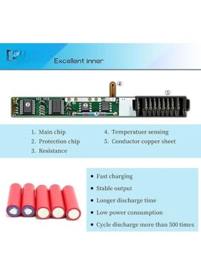 بطارية بديلة DGFTB BTY-M491 لابتوب 11.4 فولت 52.4 واط/ساعة متوافقة مع Modern 15 A10M وA11M وA5M وA11SB – أسود - Image 3