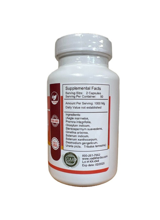 Vadik Herbs Dashmoola - 100 Vegicaps  - Image 2