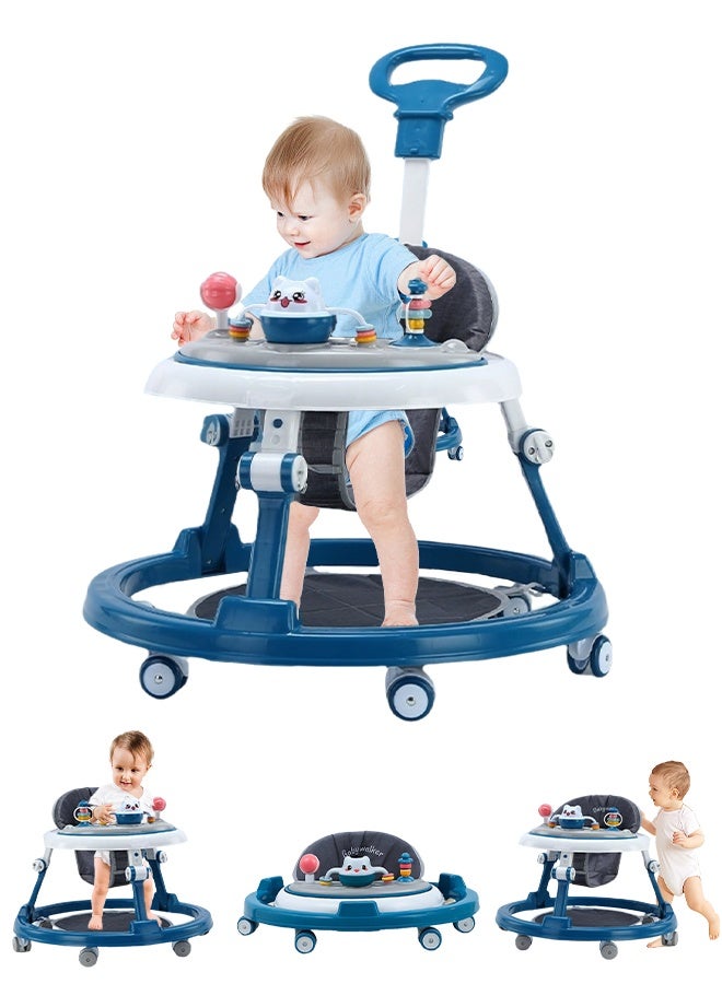 ريوليو مشاية أطفال قابلة للطي بارتفاع قابل للتعديل في 9 مستويات، مركز أنشطة ومشاية بعجلات للأولاد والبنات من عمر 7 إلى 18 شهرًا، محمولة وسهلة النقل          询问 ChatGPT - Image 1