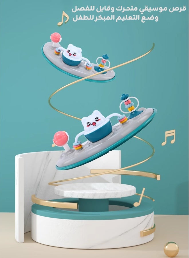 ريوليو مشاية أطفال قابلة للطي بارتفاع قابل للتعديل في 9 مستويات، مركز أنشطة ومشاية بعجلات للأولاد والبنات من عمر 7 إلى 18 شهرًا، محمولة وسهلة النقل          询问 ChatGPT - Image 5