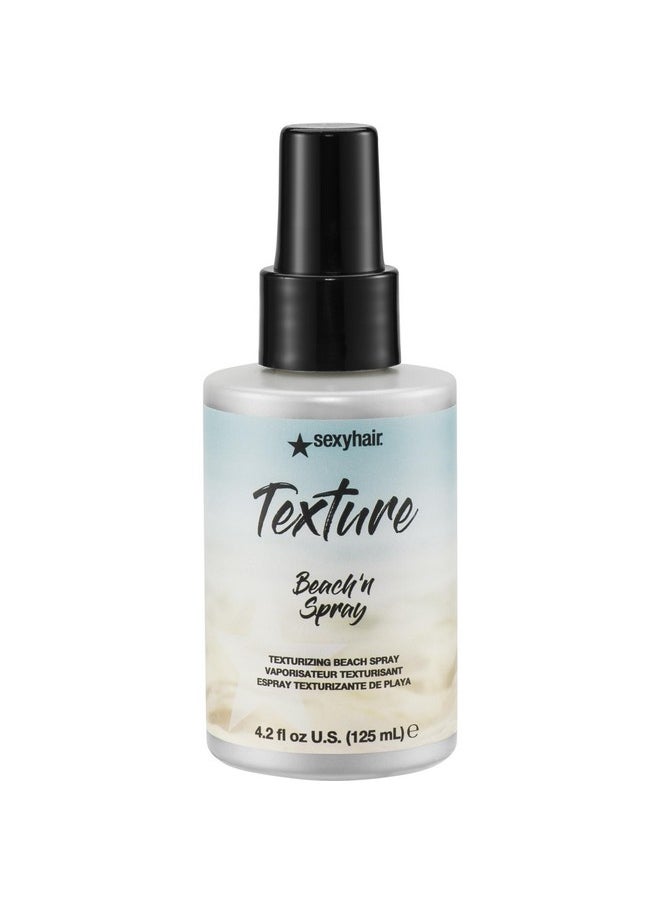 Sexy Hair - Sexyhair Texture Beach'N Spray Texturizing Beach Spray 4.2 Oz Maintains Natural Shine Up To 24 Hour Humidity Resistance All Hair Types - Image 1
