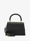 ELLA Weaved Handle Shoulder Bag