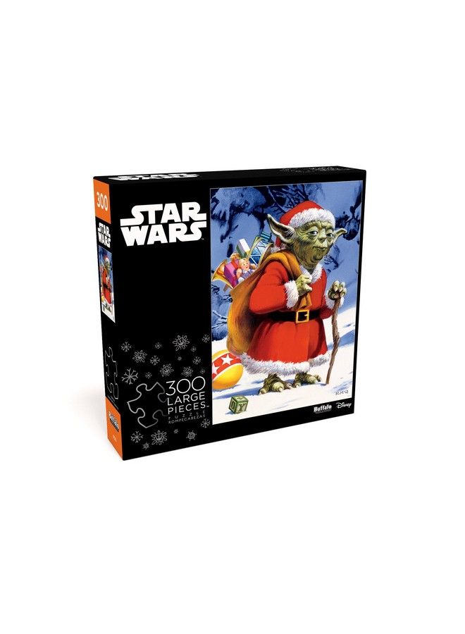 Buffalo Games Star Wars Holiday Yoda 300 Large Piece Jigsaw Puzzle 168 Months To 1188 Months - Image 3
