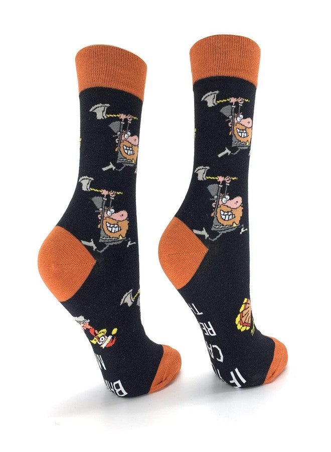 YongColer جوارب يونغ كولر المرحة السوداء ذات الرقبة المستديرة، جوارب تنكرية على شكل ديك رومي لعيد الشكر، جوارب مبتكرة، جوارب "إذا كنت تستطيع قراءة هذا" - Image 5