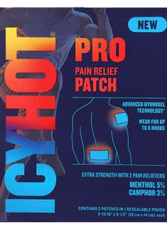 Icy Hot Pro Pain Relief Patch  5 Patches 