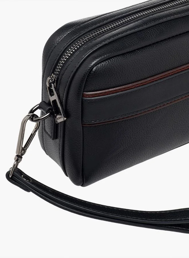 Duchini BLACK Men Zip Closure Pouch for Men | Best Price UAE