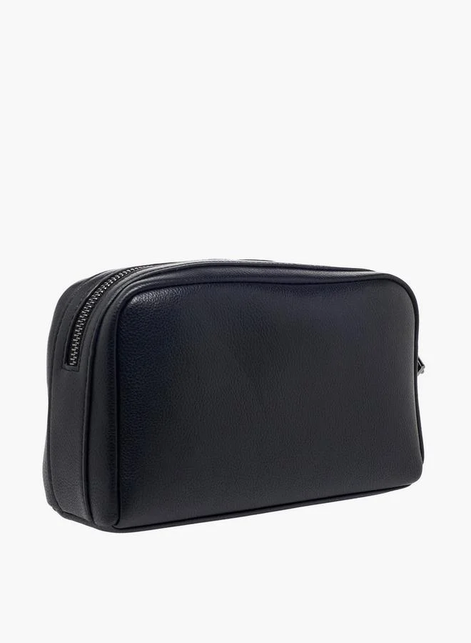 Duchini BLACK Men Zip Closure Pouch for Men | Best Price UAE