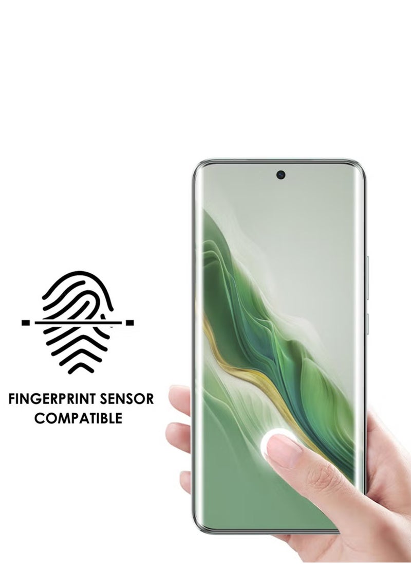 Generic - Infinix Hot 50 Pro Plus 4G Premium Tempered Glass Design For Infinix Hot 50 Pro Plus 4G Smartphone Advanced Border Less Full Edge To Edge UV Screen Protector And Easy Installation Kit - Image 1