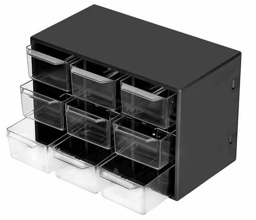 RIGJAK Acrylic Jewellery Box Organiser Storage Case Necklace Display Holders Portable 2 Layer Transparant - Image 1