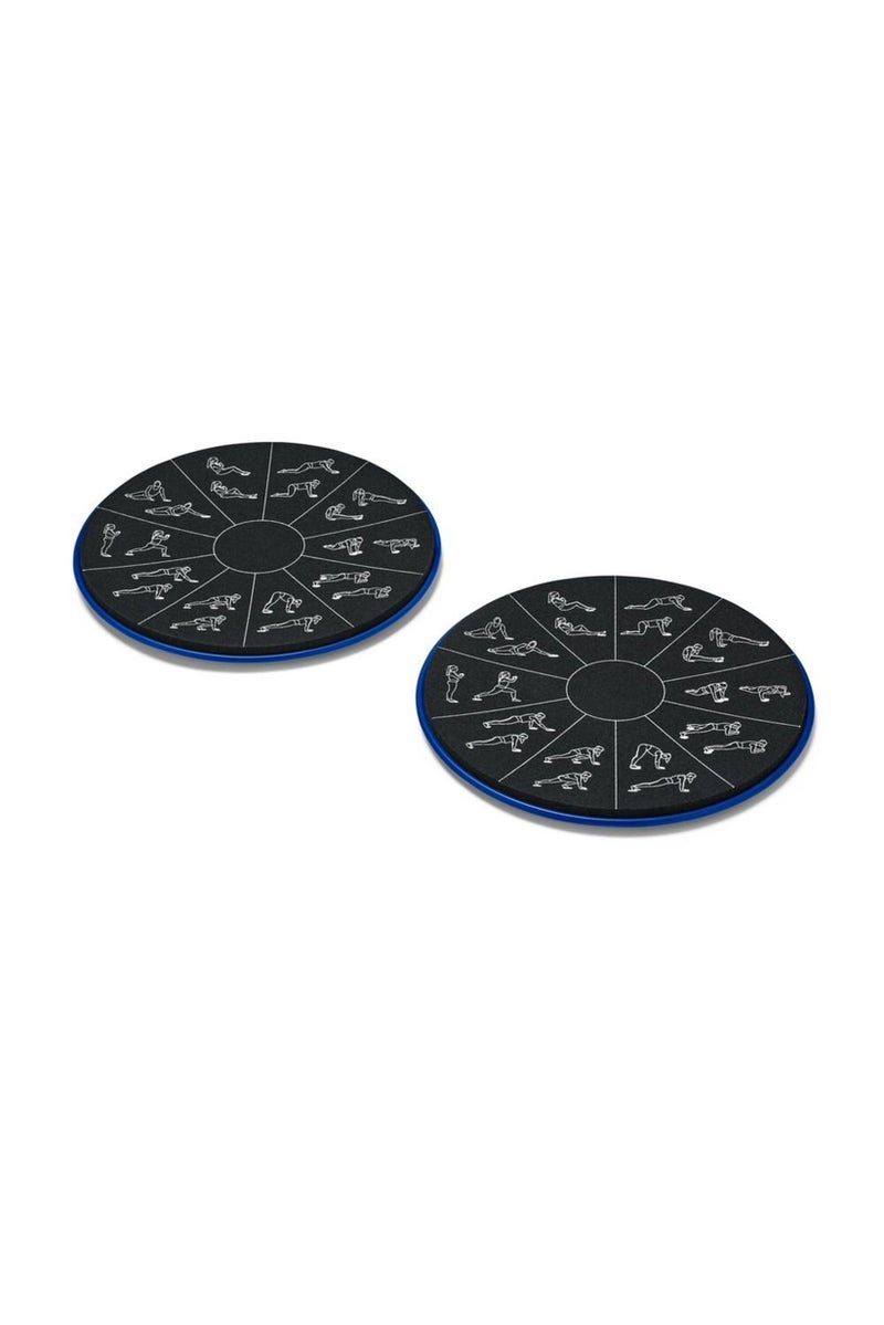 Tchibo Women 2 Pieces Slider Pads, Blue - Image 3