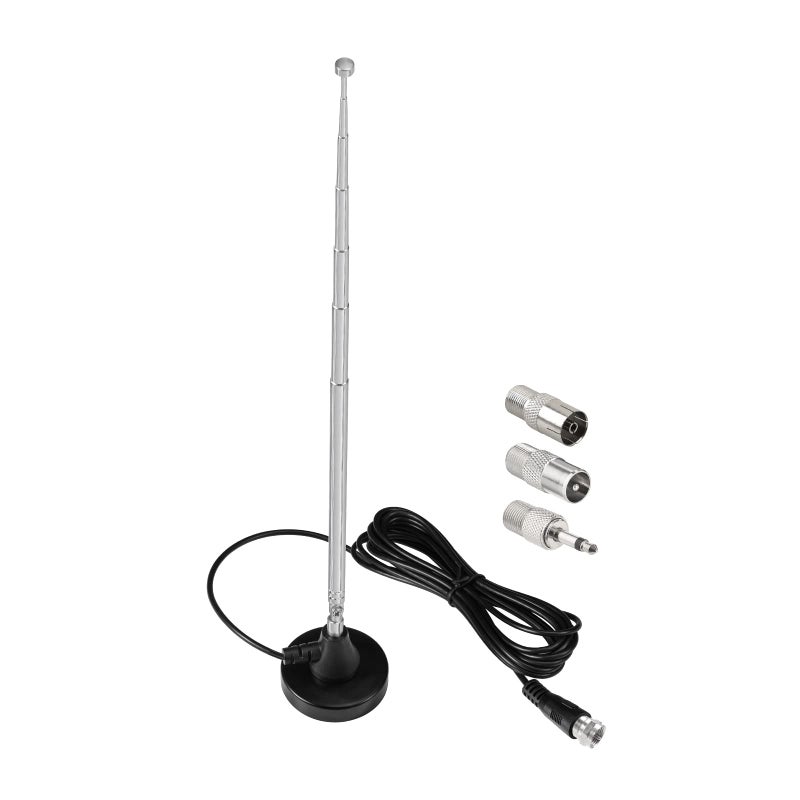 Bingfu Strong Magnetic Base FM Radio Antenna Telecopic for Pioneer Onkyo Yamaha Marantz Sherwood Indoor Digital HD FM Radio Bluetooth Home Stereo Receiver AV Audio Video Home Theater Tuner - Image 1