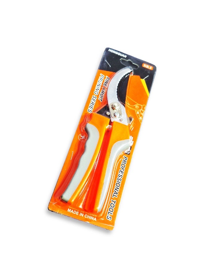 Pruning Shears 20mm – Fine Fruit Pruning Shears Durable Garden Scissors with Safety Lock, Sharp Steel Blade, Non-Slip Handle for Trees, Plants & Flowers - Image 1