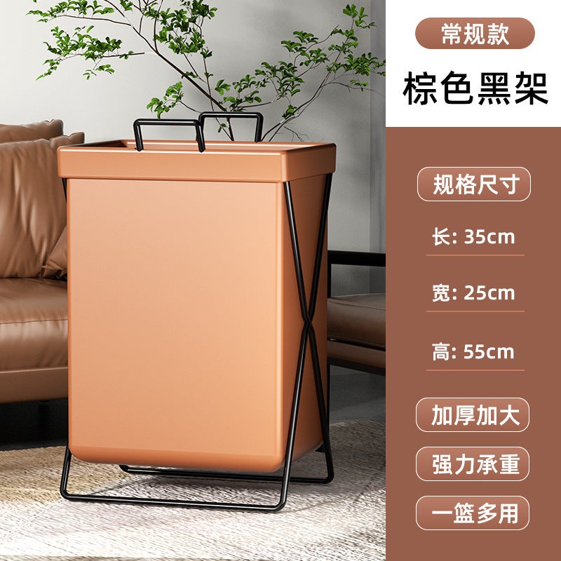Dirty Clothes Basket Dirty Clothes Basket Folding Light Luxury Household Bathroom Yoga Mat Storage Waterproof Laundry Basket Dirty Clothes Storage Basket - Image 1