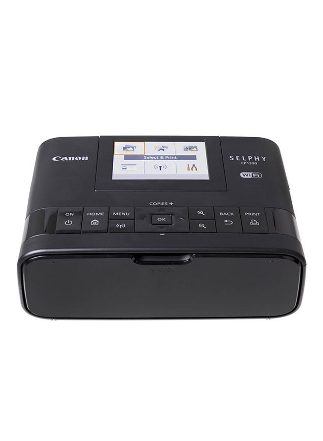 Canon SELPHY CP1300 Wireless Compact Photo Printer Black - Image 1